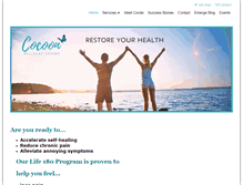Tablet Screenshot of cocoonrhc.com